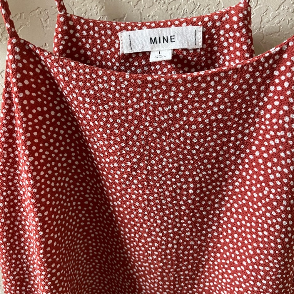 Mine from Anthropologie Women’s Spaghetti Strap Top Size L - Picture 2 of 11